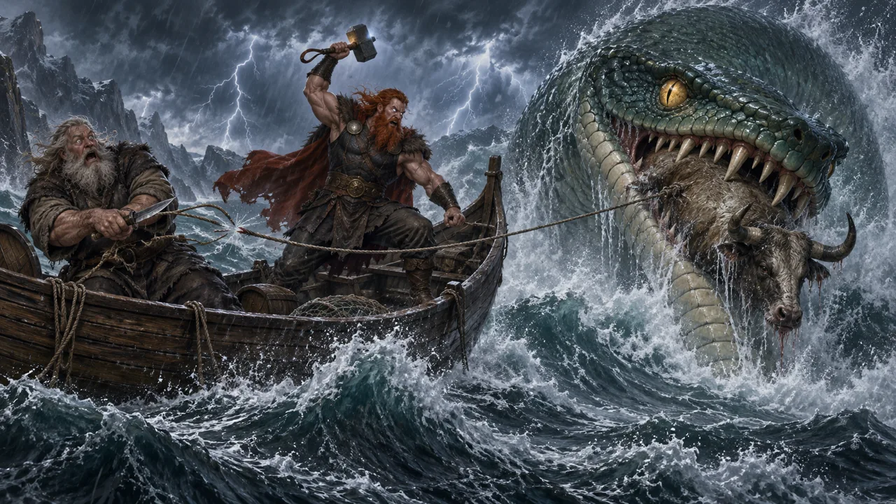 Rắn trần gian Jörmungandr