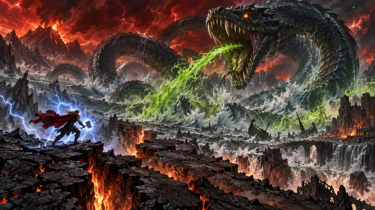 Rắn trần gian Jörmungandr