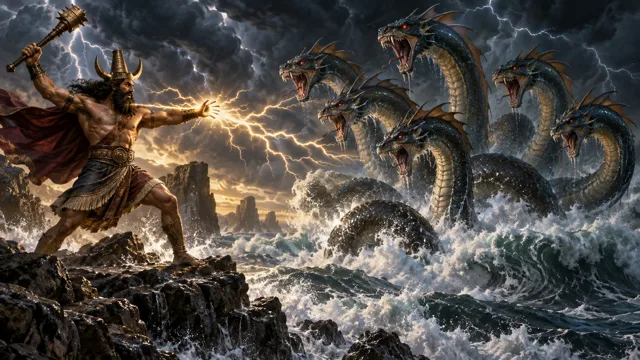 Leviathan thủy quái Kinh Thánh